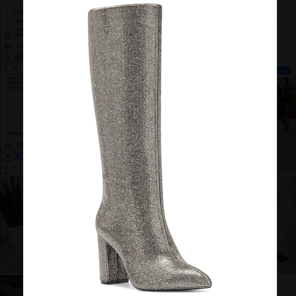 Rhinestone boots